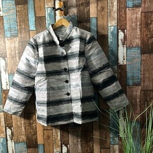 Draper’s & Damons PXL painted look blazer jacket